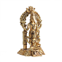 Small Laxmi Narayan Murti for Home Temple, Car Dashboard & Office Decor BH12352