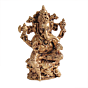 Small Ganpati Murti for Car Dashboard, Home Temple & Office Decor BH12359