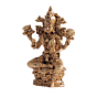 Small Laxmi Mata Murti for Car Dashboard, Home Temple & Office Decor BH12360