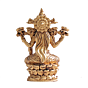 Small Laxmi Mata Murti for Car Dashboard, Home Temple & Office Decor BH12360