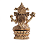 Small Saraswati Mata Murti for Study Table, Car Dashboard & Home Temple BH12361
