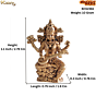 Small Saraswati Mata Murti for Study Table, Car Dashboard & Home Temple BH12361