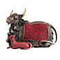 Large Brass Nandi Cow Idol BH12363