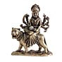 Small Durga Mata Murti for Car Dashboard, Home Temple & Office Decor BH12368