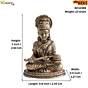 Small Annapurna Mata Murti for Kitchen, Temple & Gifting, BH12389