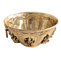 Brass Bowl with Ashta Lakshmi Design for Home Decor & Puja BH12398
