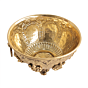 Brass Urli Bowl with Ashta Lakshmi Design for Home Decor & Puja BH12399