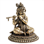 Brass Bal Krishna Murti for Temple, Jhula & Gifting BH12400