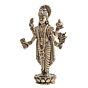 Brass Lord Dhanvantari Statue for Health, Ayurveda & Gifting BH12403