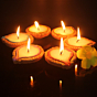 Handmade Wax Filled Diya | Set of 12