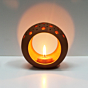 RING LARGE Tea Light Holder Large with Complimentary tealights