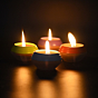 Pot _DABAR_Candle Holder Set of 4 With Complimentary HD Candles