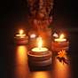 Candle Holder Set of 6 with Complimentary Tealights 
