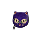 Genuine Leather Small Coin Purse | Cat Design