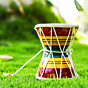 Handcrafted Multicolored Wooden Damroo