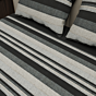 Kerala Handloom Double Bedsheet Cotton with Pillow Covers | Striped