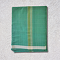 Pure Cotton Handloom Dhoti | Teal Colour