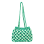 Peacock piping Sling bag /Tote bag