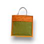 JUTE HAND TOTE BAG