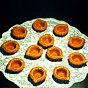 Golden Ring Motiff Diya Diwali Special - Set Of 12 Diyas & Cotton Wicks