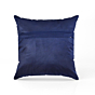 Faux Fur Cushion Covers | Pack of 3 Pcs | Royal Blue Velvet | 16x16 Inch 