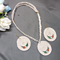 Jute Necklace Set