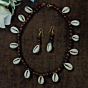 Shell & Beaded Necklace Set