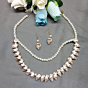 Layered Seashell & Pearl Jewelry Set