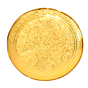 Gold Plated Wall Hanging Plate - 06 Inch