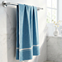Handloom Cotton Blue Towel