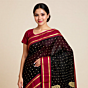 Molkalmuru Silk Saree - Uni - Black - 005