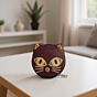 Genuine Leather Coin Purse | Cat Design 