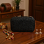 Party Wear Clutch - Black