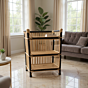 Black Border Bamboo Rack 3 Shelf