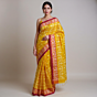 Bengal Soft Cotton Saree-YELLOW