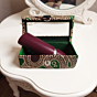Handcrafted Leather Lipstick Case with Mirror