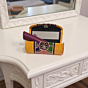 Handcrafted Leather Lipstick Case with Mirror
