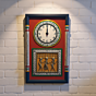  Handcrafted Warli and Dhokra Art Wall Clock