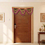 Handmade Door Hanging Woolen Toran|38X19 cms
