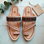 Leather Chappal | Aari Embroidery
