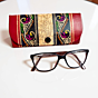 Handcrafted Leather Spectacle Case | 15x8x7 cm