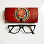 Genuine Leather Designer Shantiniketan Spectacle Case