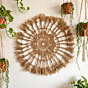 Handwoven Jute Wall Hanging |Beige
