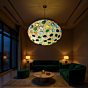 Mosaic Glass Ceiling Lamp