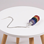 7 Chakra Reiki Healing Crystals Butten Pendulum for Positive Energy