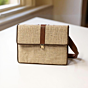 Jute laptop bag