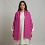 Handwoven Pink Kullu Angora Shawl