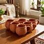 Handcrafted Terracotta Tea|Set of 6