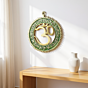 Brass OM with Gayatri Mantra Wall Hanging KBH06572