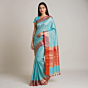 Banarasi silk saree-Sky Blue